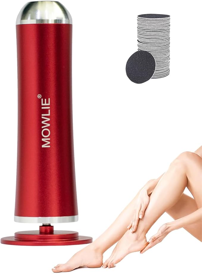 Electric Foot Callus Remover,Foot Scrubber & Callus Remover for Feet Foot Spa Pedicure Tool with 60 Grinding Discs Professional Electric Foot File Ideal for Nurses Teachers Workers