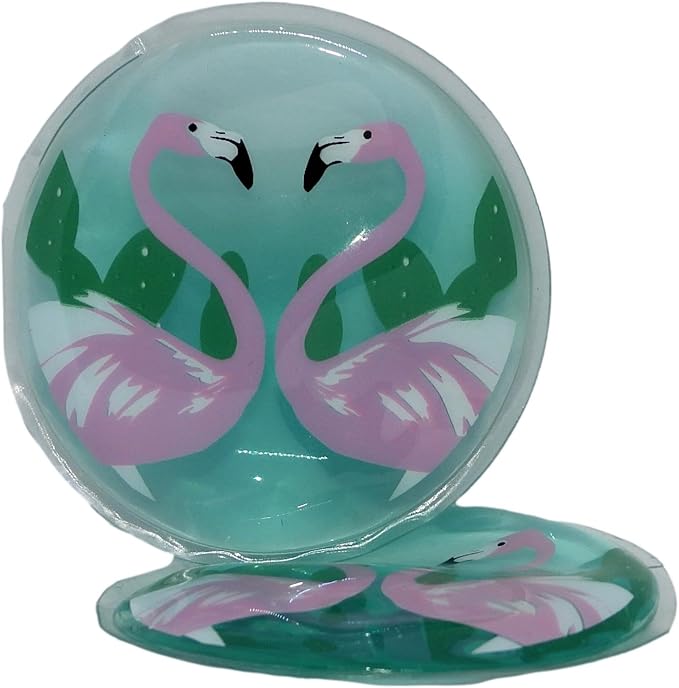 HOT & COLD EYE PADS (FLAMINGO)