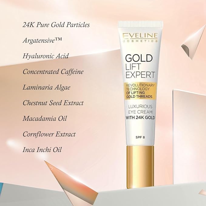 Cosmetics Gold Lift 24karat Gold Expert Anti-Wrinkle Eye Cream 15 ml