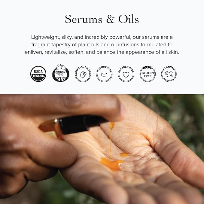 evanhealy Sanctuary Nectar Serum | Organic Essential Oil Free Facial Serum for Sensitive Skin | Topical Multi-Omega for Skin