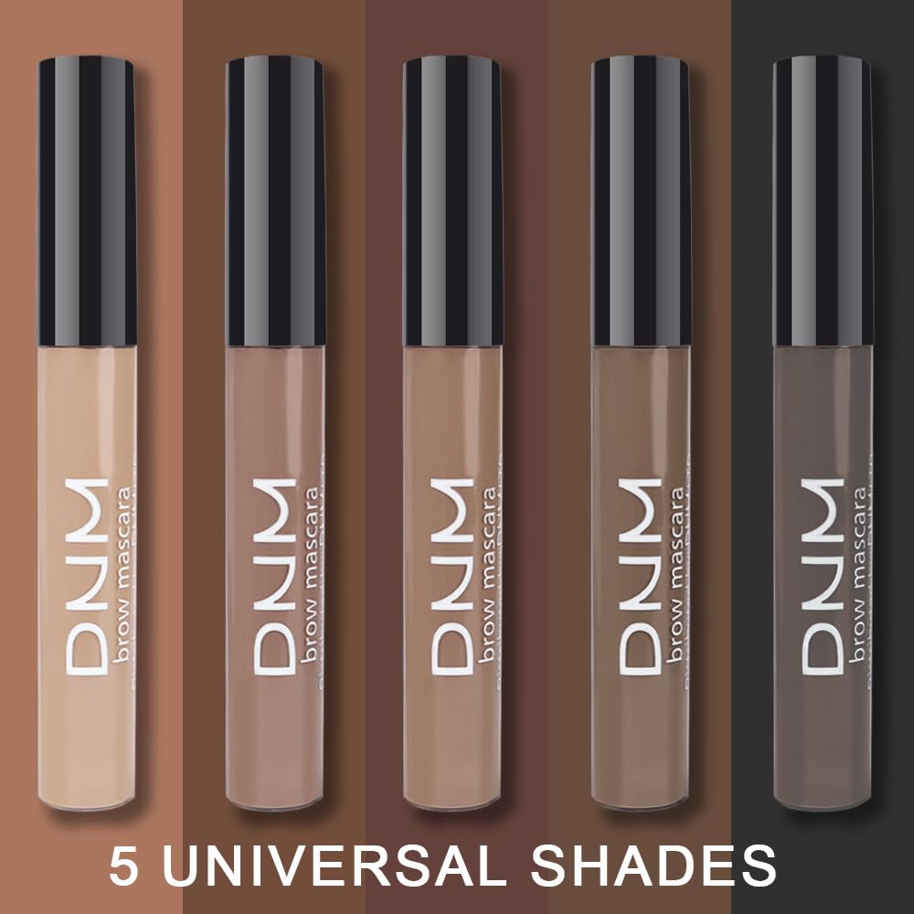 Kaely 2Pcs Eyebrow Gel Waterproof,Longwear Tinted Eye Brow Mascara,Eyebrow Color Makeup kit,maquillaje gel para cejas a prueba de agua,Long Lasting Eyebrows Vegan cosmetics,02 Chocolate