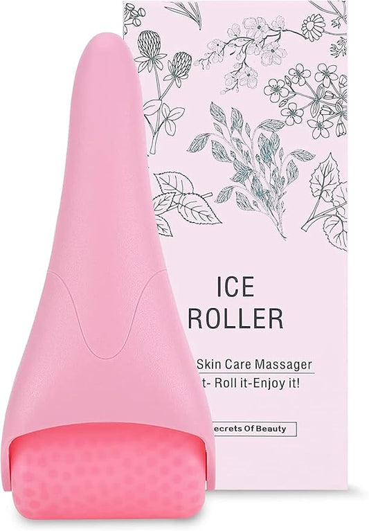 DOUKEN Ice Roller for Face & Eye, Premium Self-Care Facial Roller, Skin Care Tools for Face Eye Puffiness, Cold Therapy Ice Face Roller to Soothe Skin