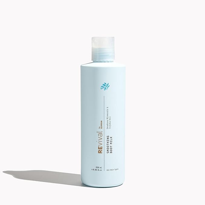 REvival Smoothing Body Milk With Deadsea Minerals & Jojoba Oil - Enriched with Desert Oils | Moisturizing & Smoothing - 250 ml
