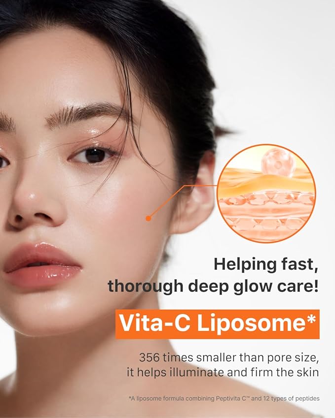 Real Barrier | Peptivita C Blemish Serum | Face Serum for Uneven Skin Tone & Smooth Texture | Vitamin C Face Care for Sensitive Skin | Facial Skin Care Products | Korean Skincare | 1.01 fl oz (30ml)