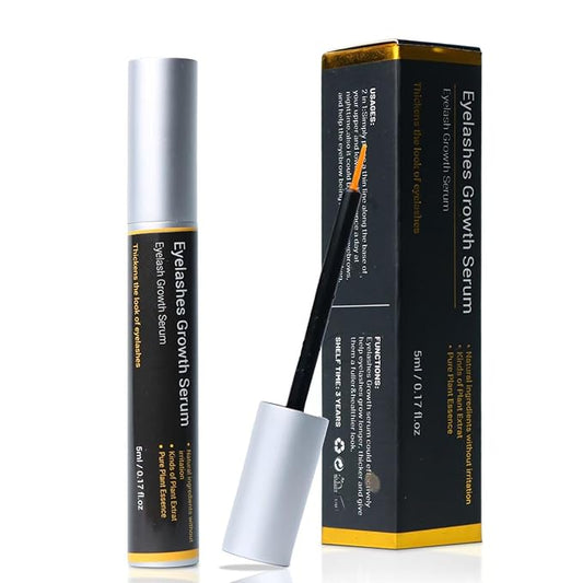 Lash & Brow Growth Serum – Eyelash Enhancer for Longer Lashes, Suero para Pestañas Crecimiento, Eyebrow Serum for Women, Sérum para Pestañas y Cejas, Rapid Lash Booster