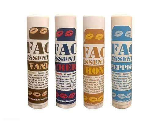 All natural Lip Balms. 4 Pack