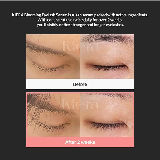 Blooming Eyelash Serum 0.25oz(7.5ml) | Enhancing Eyelash Length & Thickness | Suitable for Eyebrows and Scalp Use