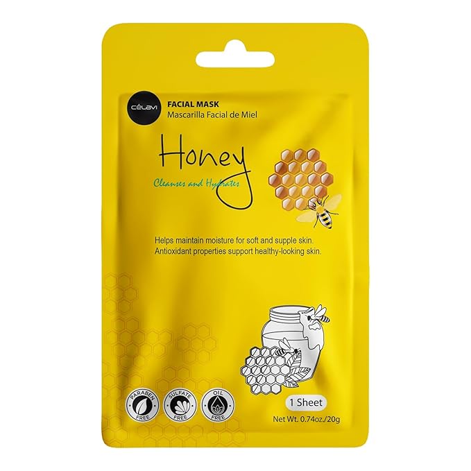 Celavi Essence Facial Face Mask K-Beauty Skincare Korea Skin Care Moisturizing (8 of each) B Set