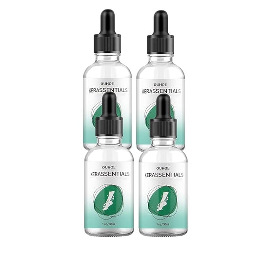 Kerassentials Toenail Oil, Kerassentials Nails Nutrient Oil, Nail Repair Solution 30ML/1PCS (4PCS)