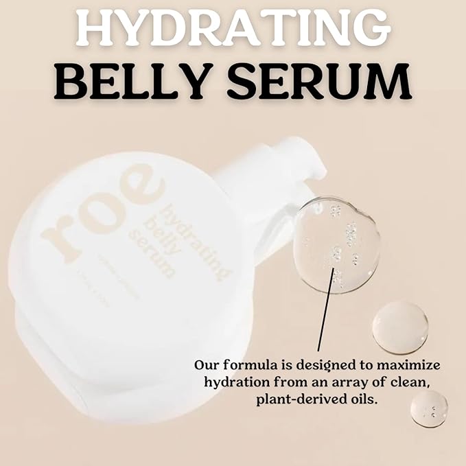 Stretch Mark Belly Serum/Oil for Sensitive Skin with Long and Short-term Hydration, Increases Skin Elasticity and Firmness Reduce Stretch Marks (Belly Serum)