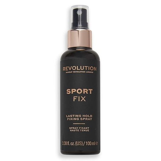 Makeup Revolution Sport Fix Fixing Spray, Fit & Flawless, for Long Lasting Makeup, Vegan & Cruelty-Free, 3.38 Fl Oz