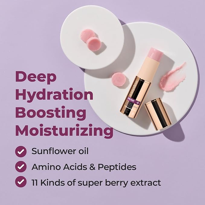 EASYDEW EGF Plumping Peptides Eye Stick Balm for Fine Lines, Wrinkles & Sagging Skin, On-the-go Dark Circle Under Eye Treatment I Not Tested on Animals, Clean K-Beauty, 8g