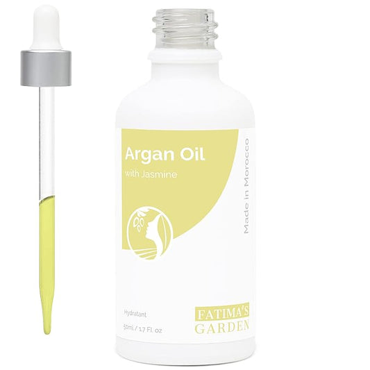 Fatima's Garden Argan Oil with Jasmine - Natural Moisturizer, 50ml
