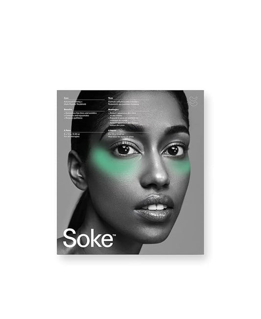Soke Hydrogel Eye Treatment Patch with Multi-peptide Infused Techonology