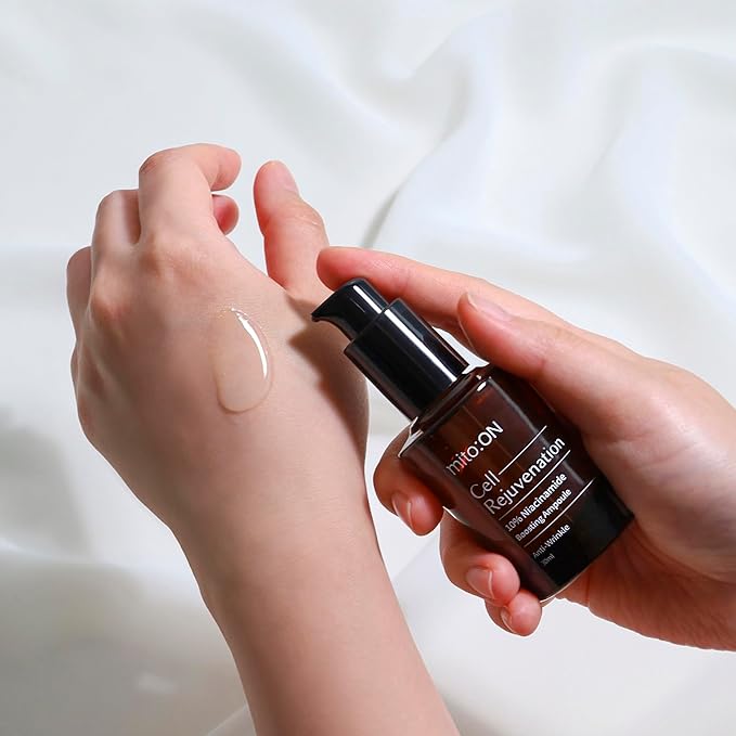 Mito-on Cell Rejuvenation 10% Niacinamide Serum and Cream Bundle