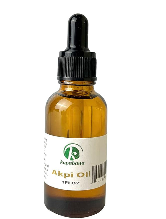 Akpi Oil | Ndjansan | Ricinodendron heudelotii |Cold Pressed | Organic| Extra Virgin | Massage Oil 1oz