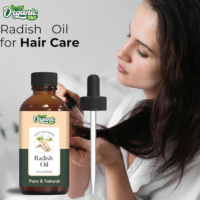 Radish (Cucurbita) Oil | Pure & Natural Essential Oil for Massage, Skincare & Haircare- 30ml/1.01fl oz