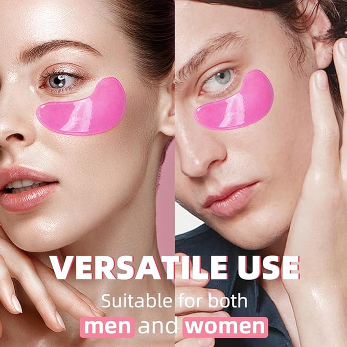 BIODREL- Under Eye Patches (20 Pairs) for Dark Circles, Puffy Eyes, Wrinkles, Eye Bags Treatment - Collagen Mask for Men & Women with Retinol, Vitamin C - Cooling Eye Gel Pads - Puffiness Care Masks