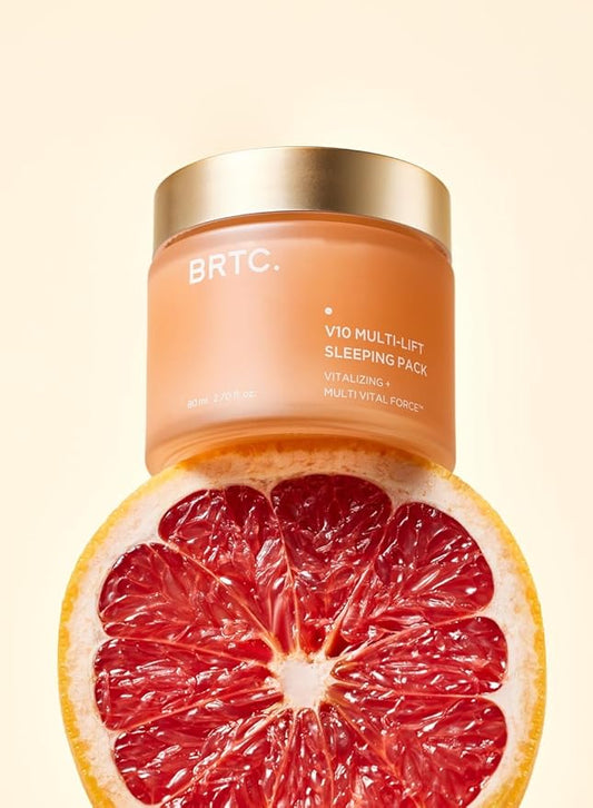 V10 Multi-Lift Sleeping Pack | Overnight Mask for Face Moisturizer, Moisturizing and Nourishing | Korean Skincare (80 ml, 2.70 oz)