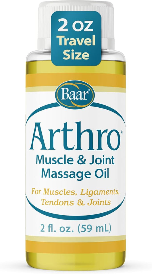 Baar Arthro Muscle & Joint Massage Oil, 2 fl. oz.