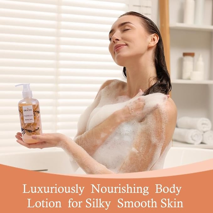 Draizee Mothers Day Gifts for Mom - Spa Gift Baskets for Women - 8 Pcs Luxury Vanilla Scented Heel Shoe Design Bath and Body Spa Set-Self Care Package for Women, Present for Mom, Body Care Set for Her