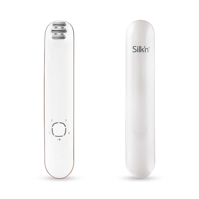Silk’n Anti-Aging Device | Titan Mini | Wrinkle Reduction & Skin Tightening | Rejuvenates Skin on Smaller Face Areas | Cordless Use | Skin Care Device with LED | Unisex Hygiene & Personal Care