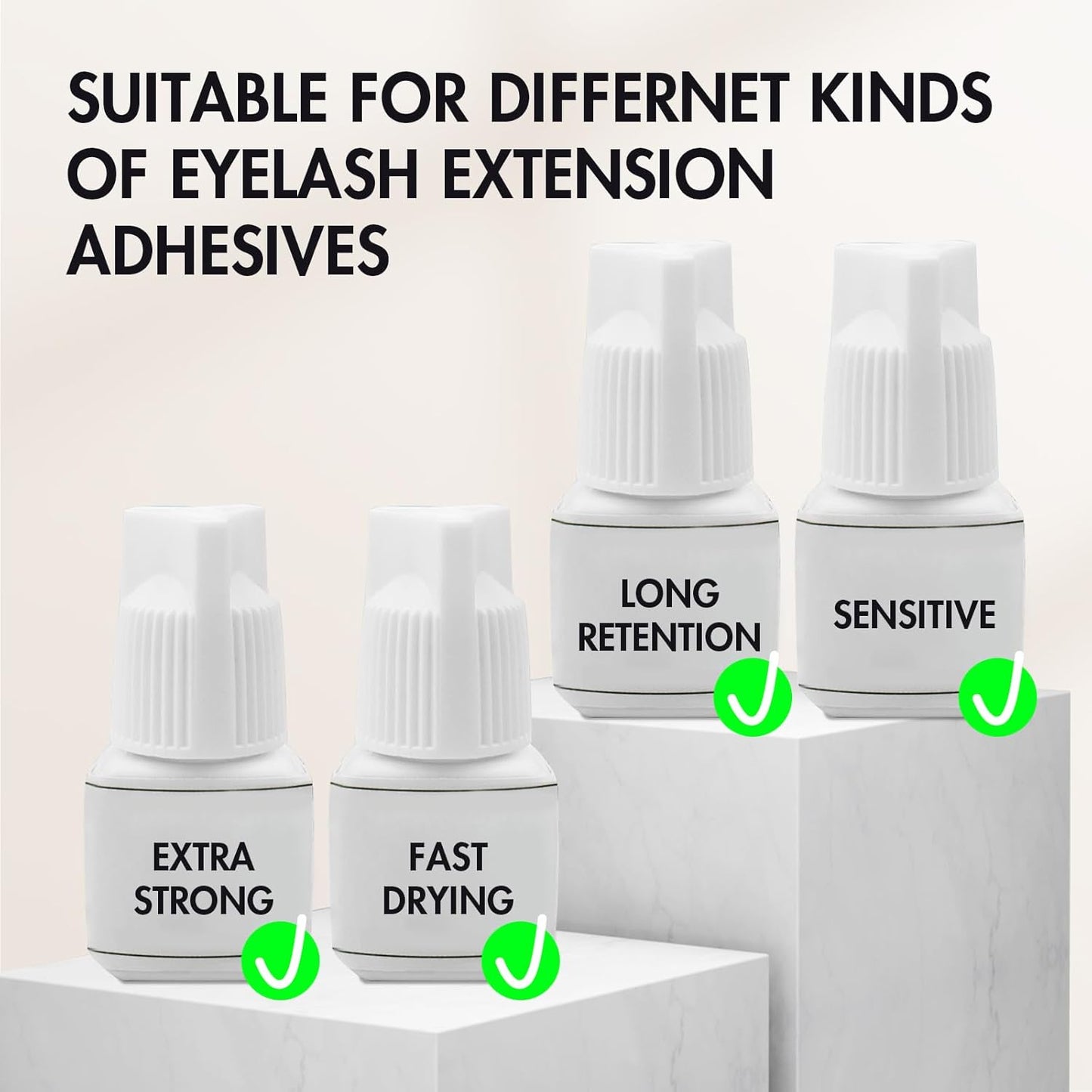 Lash Remover for Lash Extensions 10g No Burn Cream Remover With Micro Cotton Swabs and Eye Pad Sticker Professional Eyelash Extensions Lash Tech Salon Supplies