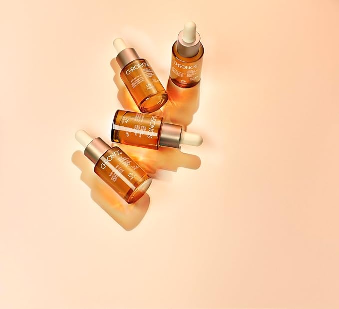 natura - Chronos Intensive Anti-Oxidant Serum - Brightening 15% Vitamin C Serum - Protects from Oxidation with Inga, Açaí & Cacau - Stimulates Collagen Vegan & Cruelty-Free Skincare - 15ml