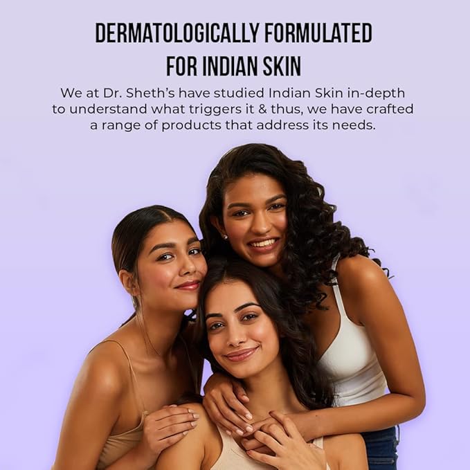 Dr. Sheth's Centella & Niacinamide Face Serum | Helps Reduces Acne & Scars | Controls Sebum & Soothes Redness | Unisex Formula for All Skin Types | 1.01 Fl Oz/30 ml