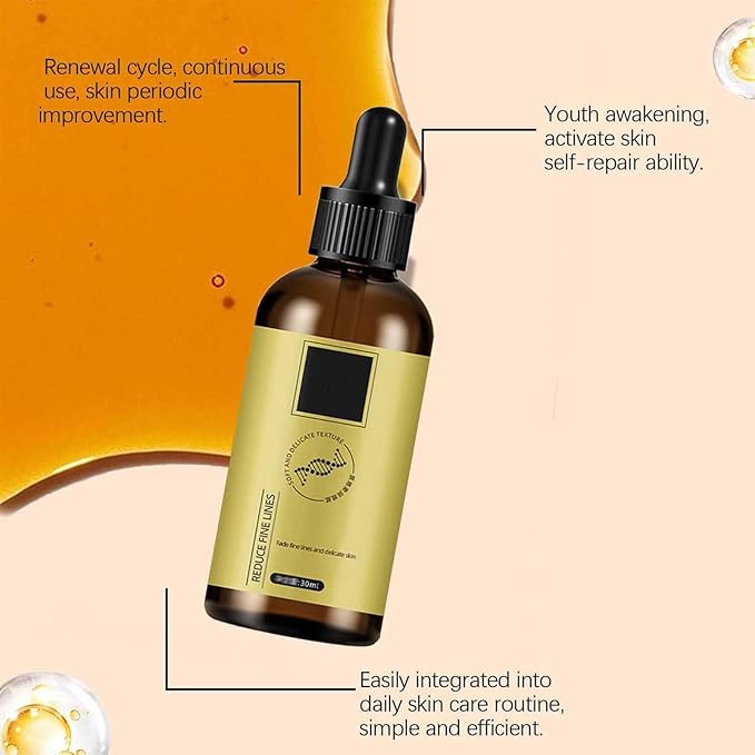 3Pcs Anti-wrinkle Firming Serum, Firm and Plump Face Serum, Anti-Aging Lifting Essence for All Skin Types, Hydrate & Moisturize, Reduce Fine Lines Firms Skin