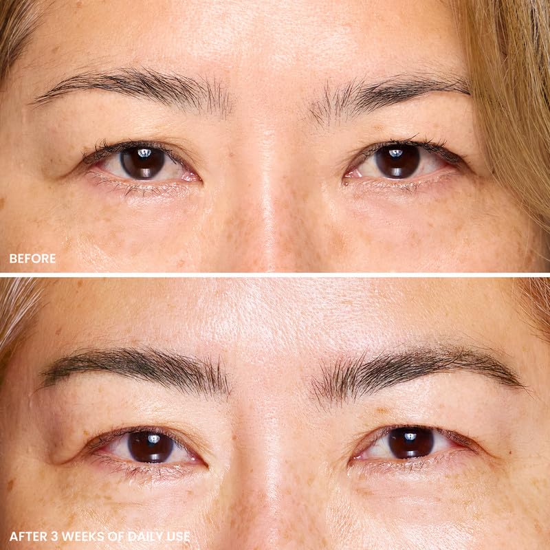 OFIR Brow Tonic Serum Browliner | Smudge-Proof Matte Finish | Hybrid Makeup & Skincare with Hyaluronic Acid & Plant Extracts | Strengthening | Cruelty-Free Brow Serum | Sumac - Cool Brown, 0.057 Oz