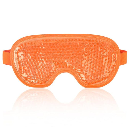 NEWGO Cold Eye Mask Cooling Eye Mask for Dry Eyes and Small Ice Packs for Injuries