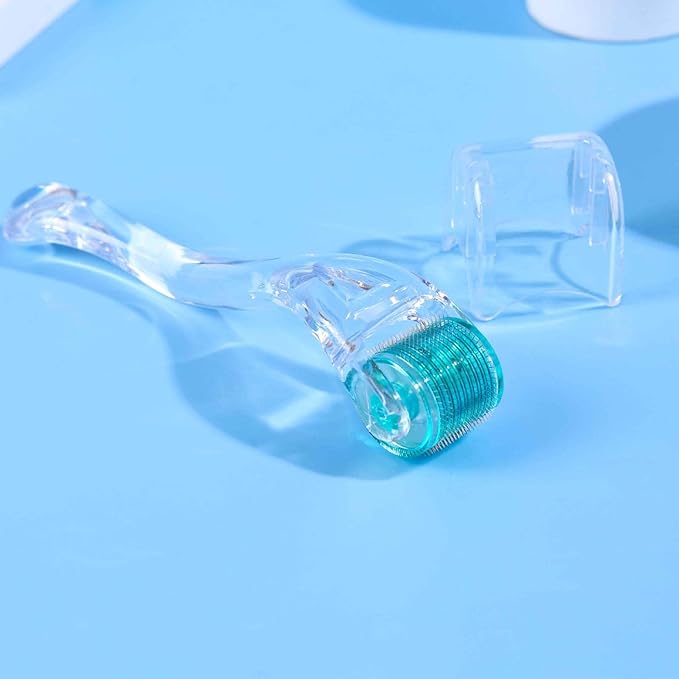 Derma Roller 0.25mm Titanium Microneedling Toolwith 192 Micro Needles & Hygienic Case for Personal Use