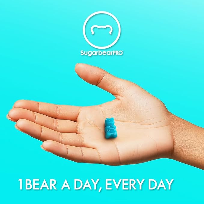 Sugarbear Hair Vitamin Gummy 2 Month Supply & 1 Pure Batana Natural Hair Growth Oil-Extra Strength Biotin 6000mcg, Women, Men, Vegan Vitamin B12, MSM, Inositol, Elderberry, Kosher, Halal, Cruelty-Free