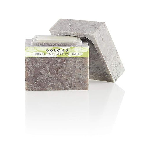 Zents Concreta Firming Repair Balm & Solid Parfum (Oolong Fragrance) | Moisturizing Shea Butter & Coconut Oil for Skin | 1.25 fl oz