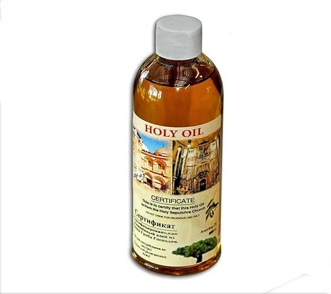 Certificated Blessed 60 Ml S Bottle Of Holy Land Anointing Oil From Jerusalem