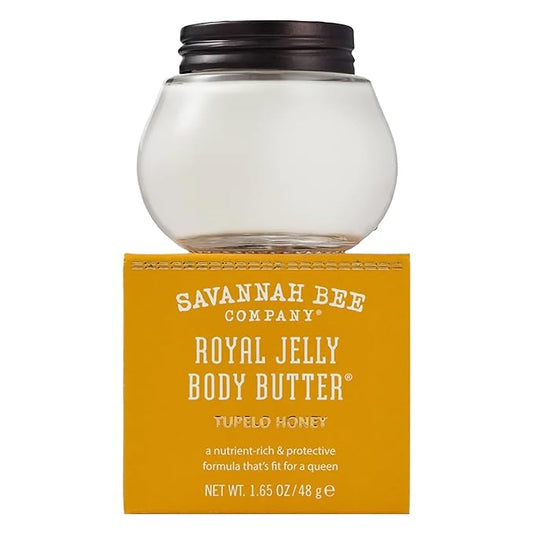 Savannah Bee Company Royal Jelly Body Butter - Deep Hydrating Body Butter for Dry Skin