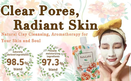 Detoxifying, Pore Minimizing, Hydrating Mask | 98.5% Natural Clay Mask |