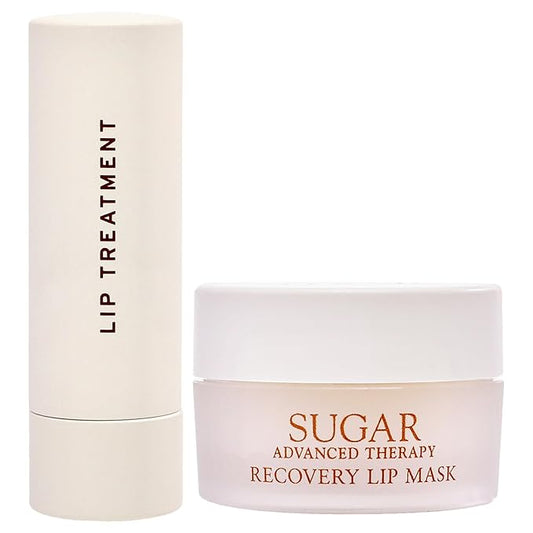 Lip Recovery Kit by Fresh for Women - 2 Pc 0.35oz Sugar Advanced Therapy Lip Mask, 0.15oz Sugar Advanced Therapy Lip Treatment