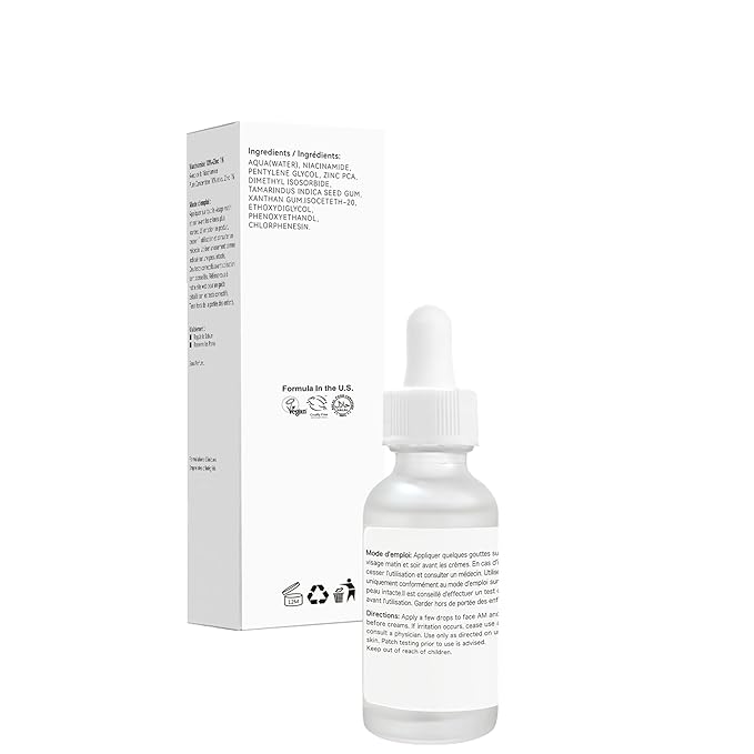 Niacinamide 10%+ Zinc 1% Serum For Face, Niacinamide Serum For Face, Dermatologist, Redness Relieve-30ml 1floz