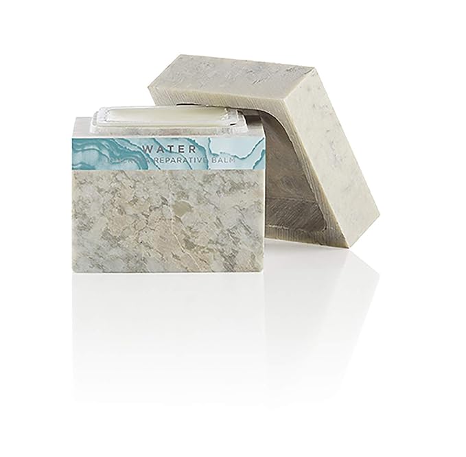 Zents Concreta Firming Repair Balm & Solid Parfum (Water Fragrance) | Moisturizing Shea Butter & Coconut Oil for Skin | 1.25 fl oz