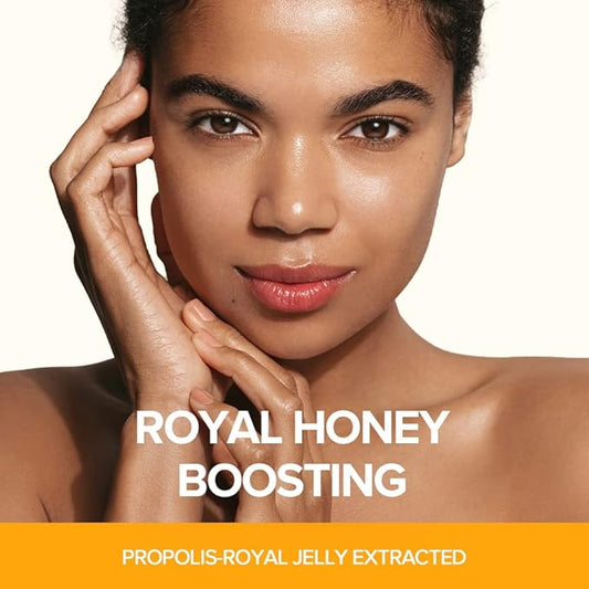JMSolution Honey Royal Propolis Ampoule Korean Skincare Facial Mask -Rich Moisturizing boositng Nutrition -10sheets per box For All Skin Type (Honey Royal)