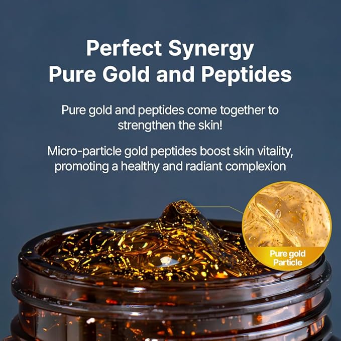 FarmStay 24K Gold & Peptide Solution Prime Ampoule | Hydrating & Firming Serum | Enhances Skin Elasticity, Glow & Vitality | Lightweight, Fast-Absorbing Formula for a Radiant Complexion | 8.45 fl.oz