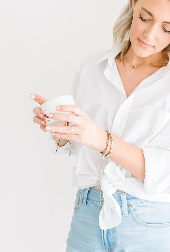 Rose Hips Whipped Body Butter 5oz with Nourishing Shea Butter and Coconut Oil Paraben Free Vegan Made in USA