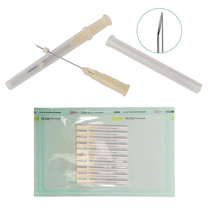 elves Pdo Threads for Face Lift & Whole Body Lifting, Pdo Mono Threads 26G90mm 20Pcs