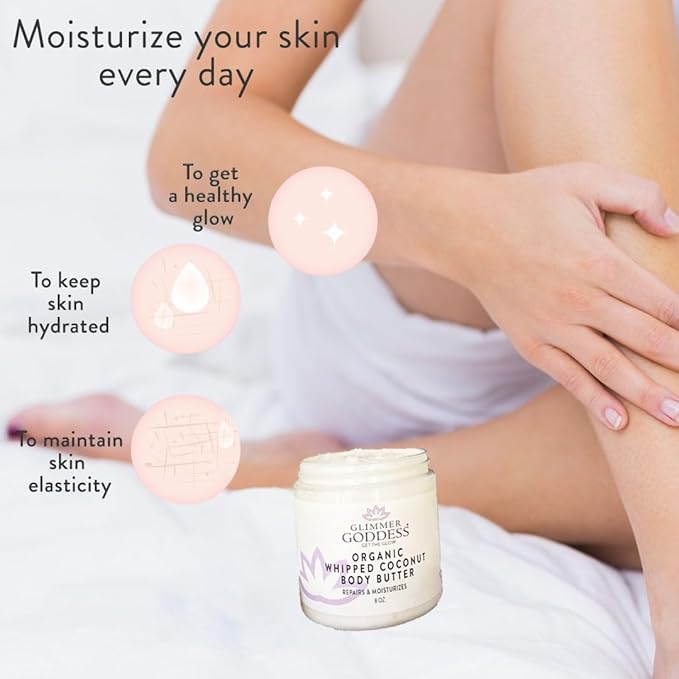 GLIMMER GODDESS Organic Whipped Body Butter (Spiced Orange)