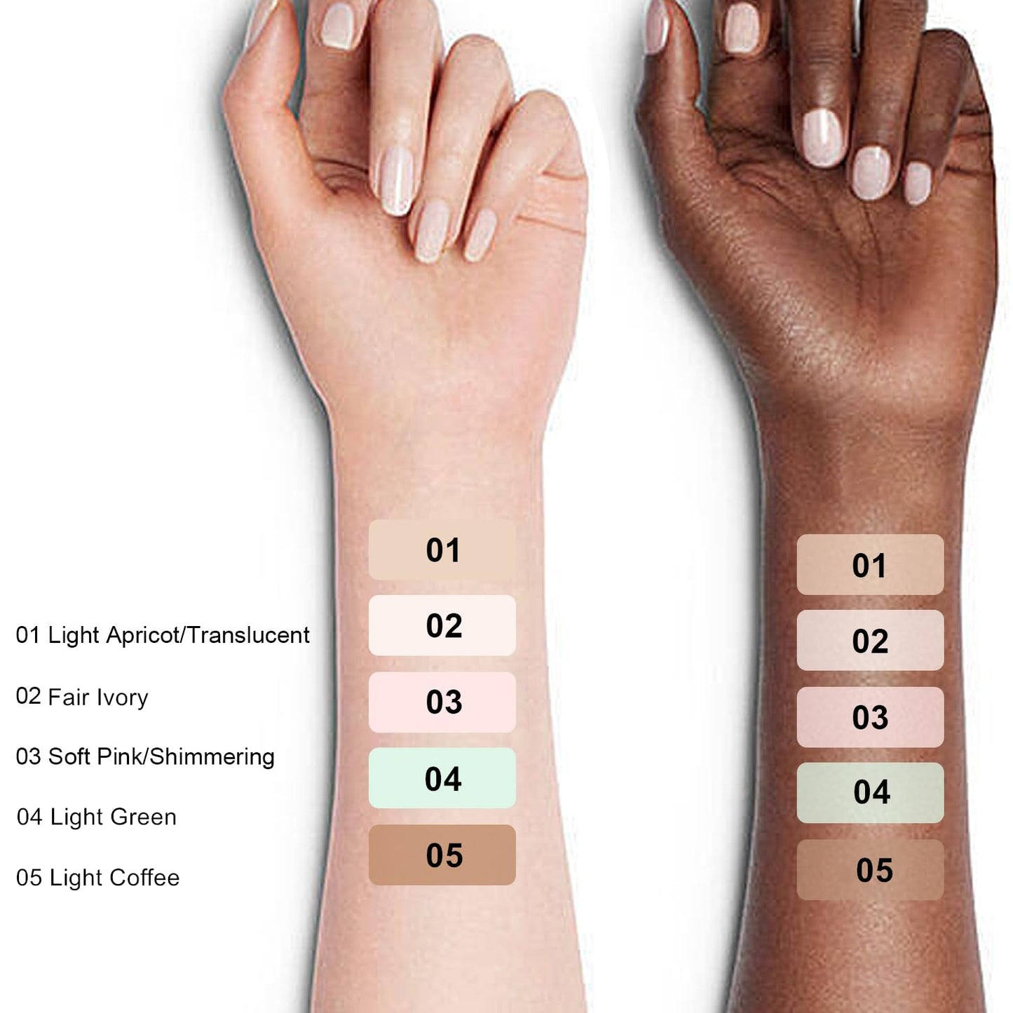 Setting Powder Lightweight Loose Powder Finishing Powder Long-Lasting Face Powder Waterproof with Soft Mushroom Powder Puff & Mirror, Matte Finish,0.28 Oz (Fair Ivory/Matte)