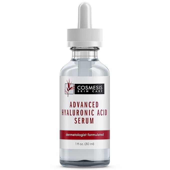 Advanced Hyaluronic Acid Serum - Hydrates & Revitalizes Skin, Reduces Fine Lines & Wrinkles, 30ml - Cosmesis
