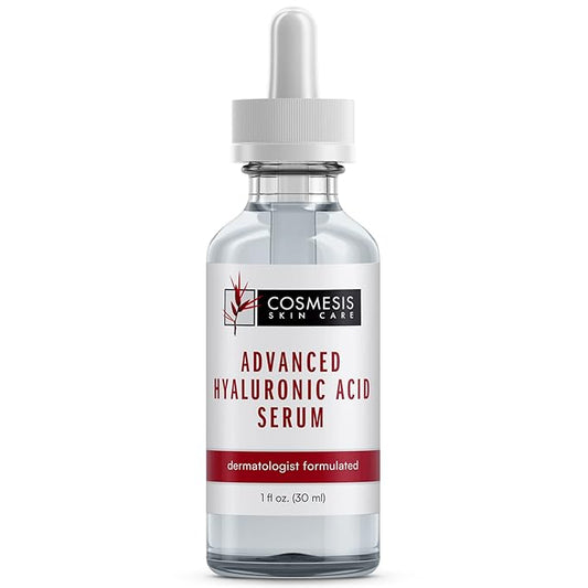 Advanced Hyaluronic Acid Serum - Hydrates & Revitalizes Skin, Reduces Fine Lines & Wrinkles, 30ml - Cosmesis