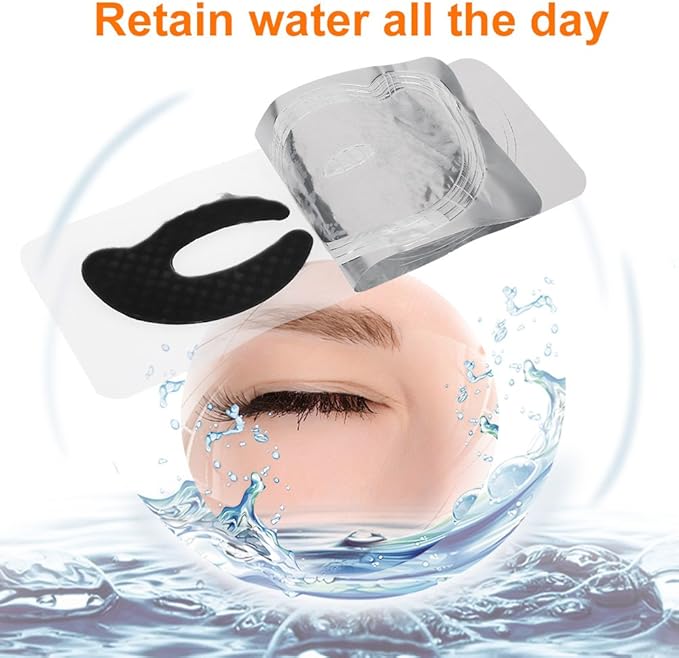 20 Pairs Eye Hyaluronic Eyes Patches for Dark Circle, Puffy Eyes, Wrinkles, Eye Bags, Puffiness Bamboo Charcoal Eye Skin Care Pads Anti-aging